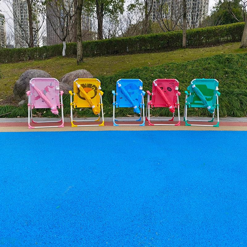 

Children s Cartoon Beach Chair with Sun Umbrella for Baby Photos Crocodile