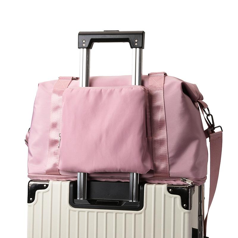 Travel bag Large capacity foldable business trip travel waiting for delivery Storage bag Student boarding accommodation Small luggage bag