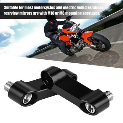 10mm 8mm Motorrad Rückspiegel Adapter Kit Riser Mount Extender