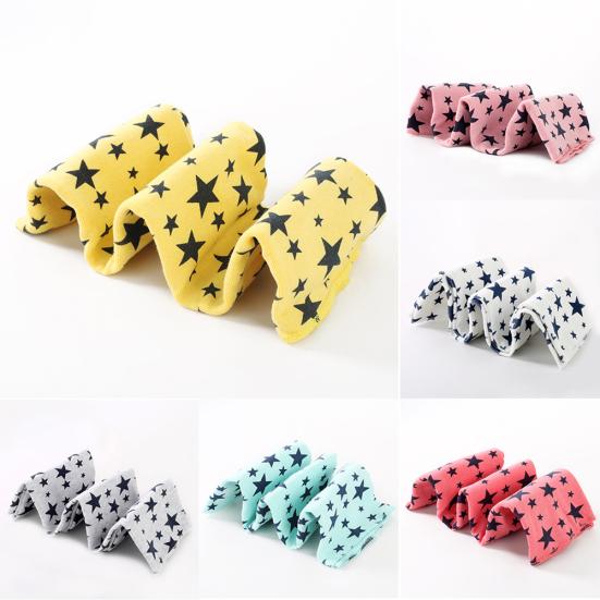 Stars Children's Cotton Neckerchief Kids Boy Girl Scarves Shawl Unisex Winter Knitting