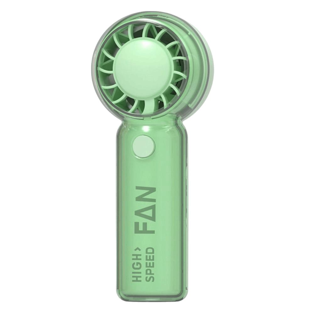 USB Rechargeable Mini Handheld Fan Powerful Wind Cooling and Ice Pack Fan Turbo Fan  Travel