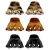 Mini Octopus Claw Clips, 6 Pack