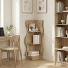 Corner Shelf with Shelf Sonoma Oak 34 x 33 x 102 cm Engineered Wood