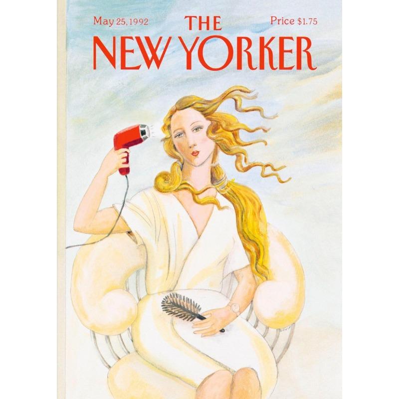 

Классическая Ретро Обложка Модного Журнала Женщина Пляж Кофе Архитектура Постер Холст Картины Настенное Искусство Картинки Домашний Декор 21cm×30cm NoFrame