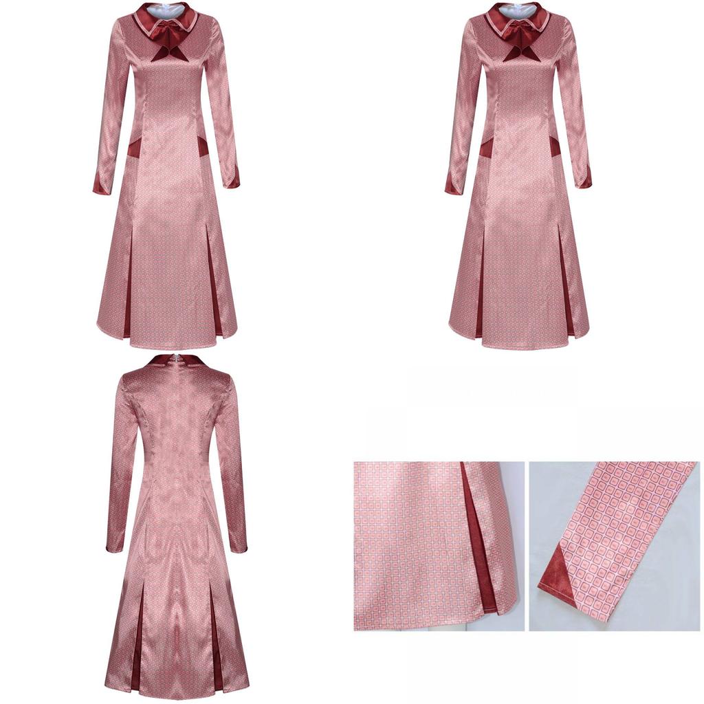 Costume Cosplay Dolores Umbridge a Tema Halloween Pesca Leslie Role Play Anime