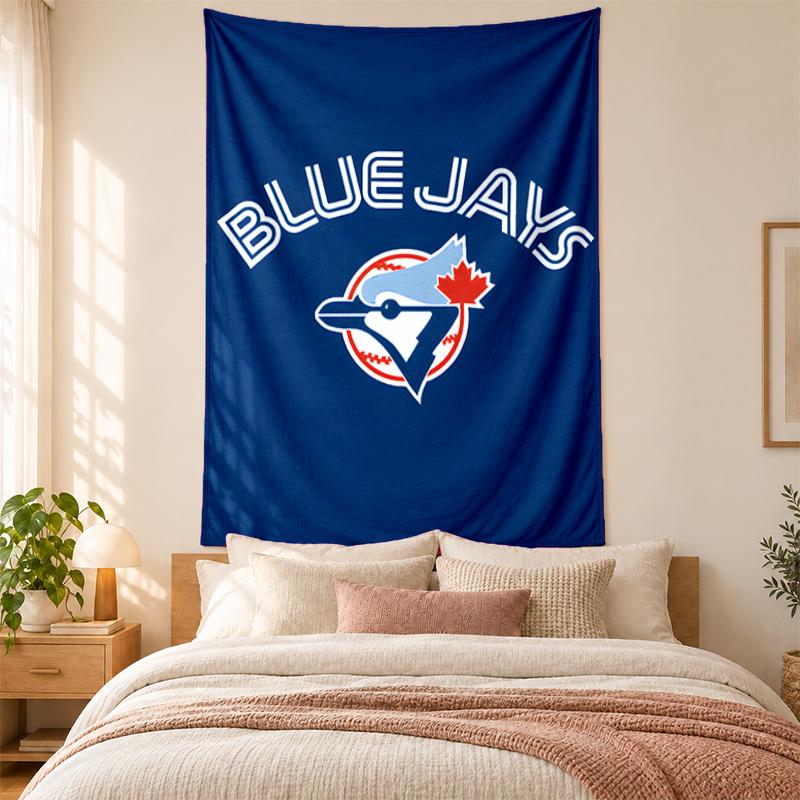 Blue Jays Academy Tapestry highquality for decorating living room bedroom dorm walls ideal as bedroom wallart orholiday gift