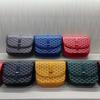 Goya Unisex Fashion Print Dogtooth Saddle Crossbody Messenger Bag