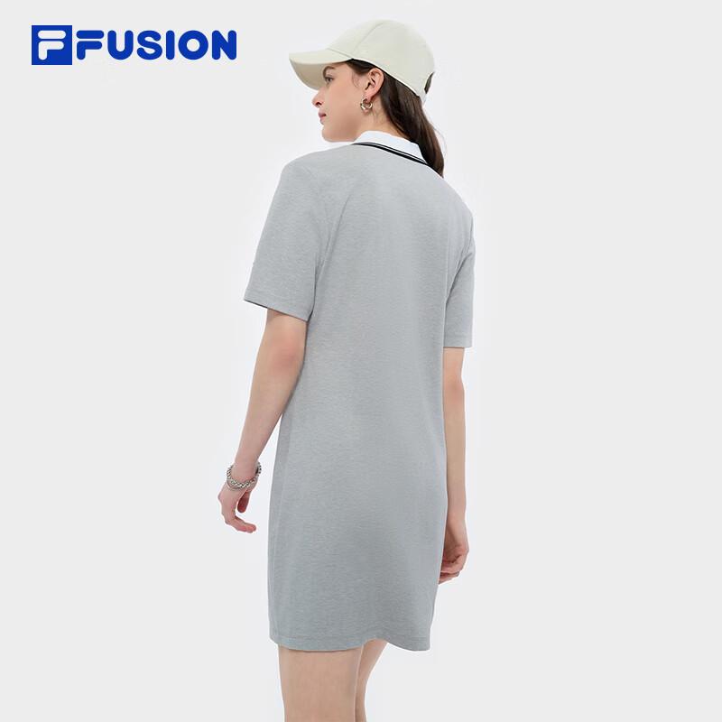 Fila Fusion Women's Casual V-Neck Knit Dress