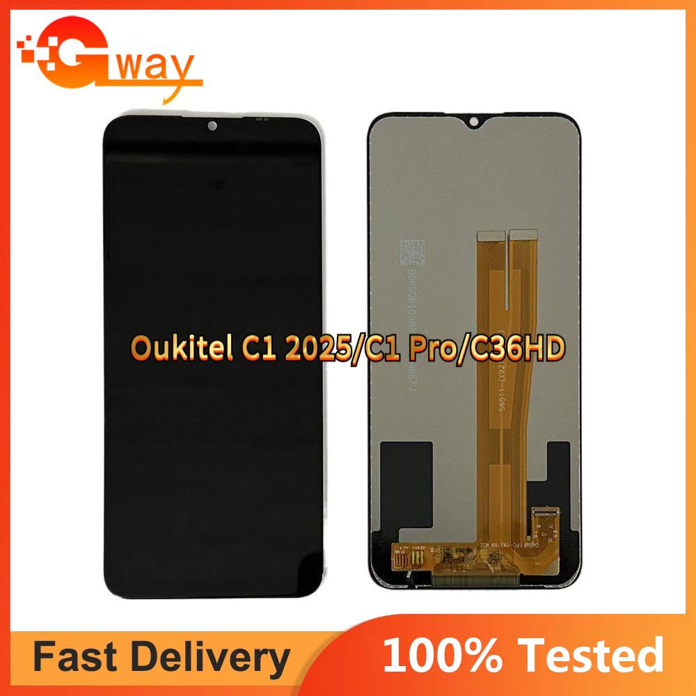 LCD Screen and Digitizer Full Assembly For Oukitel C1 2025 C1 Pro C36HD