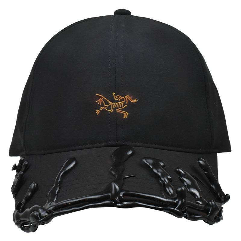 Arcteryx [Customized Hat] Archaeopteryx Bone Body Golden Logo Embroidery Dark Function Wasteland X0000007074 (Team96-bone glue experimental body)
