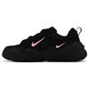 Tech Hera Pink Hook Abrasion Resistant Abrasion Resistant Low Top Casual Shoes Unisex Black Pink FJ9532-101(Team1000-)