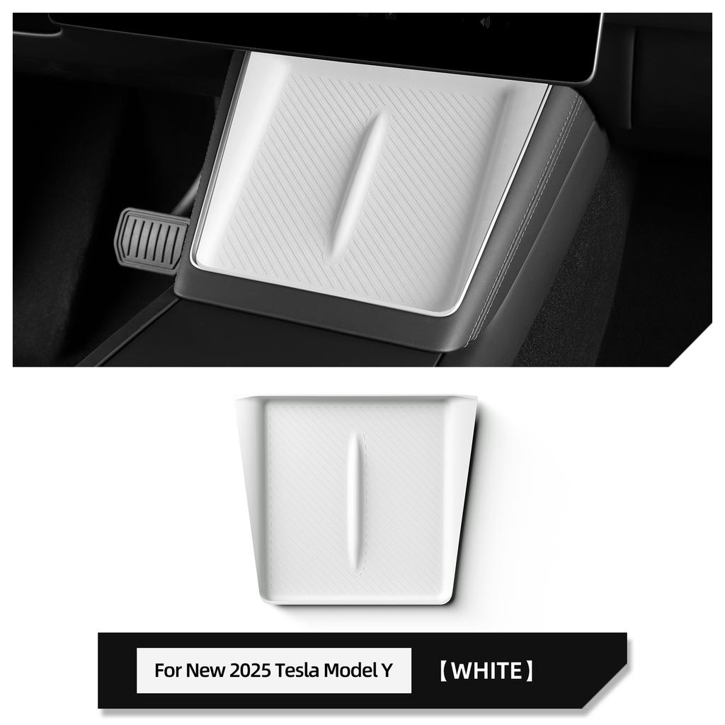 LUCKEASY for Tesla Model Y Juniper/Launch 2026 2026 Anti-skid Pad Wireless Charging Pad Car Phone Non-slip Mat Protective Pad