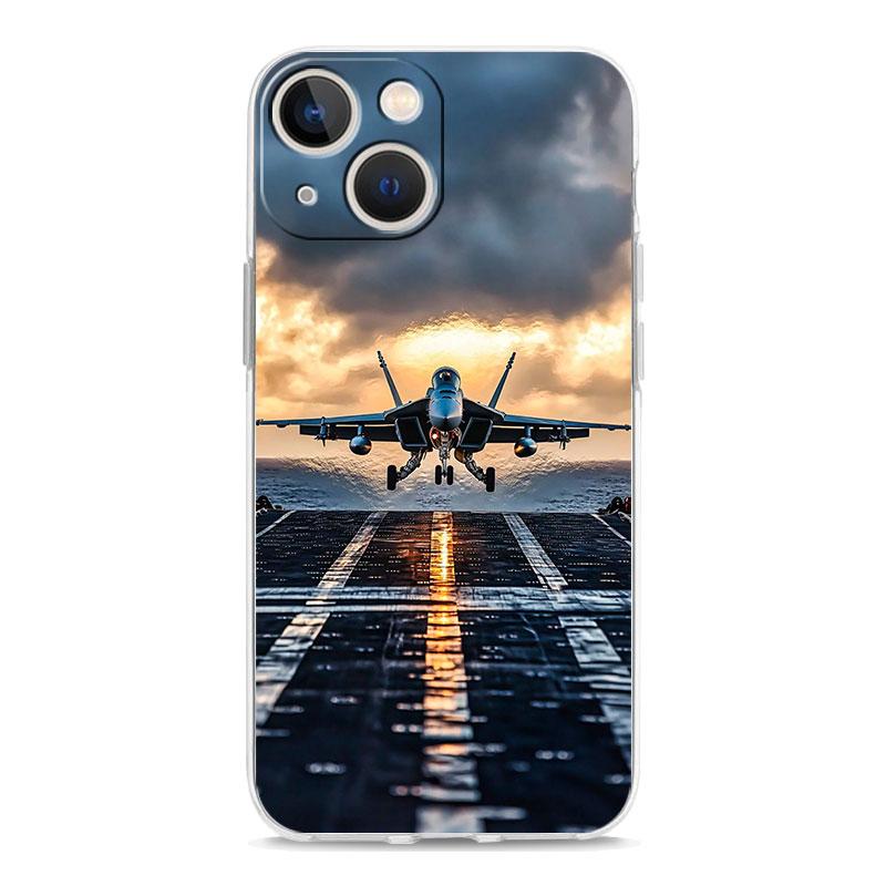 Phone Case For iPhone 17 Cases iPhone Air 16 15 12 13 14 Pro Max 7 8 Plus 16Pro iPhone11 Cover Aircraft Airplane cool