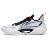 Li Ning Super Light V2 Basketball Shoes Men's Low Top White/Black/Red ABAT029-1