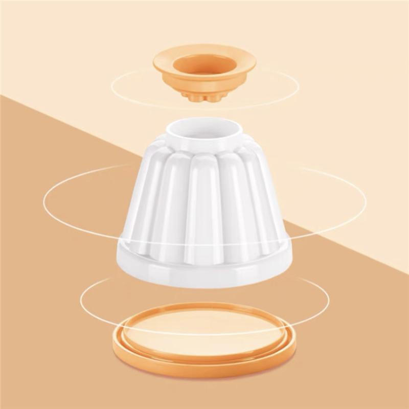 4Pcs Pudding Mould Bakeware Reusable Diy Jelly Pudding Cake Mold Plastic Jelly Mold Baking Tool Cake Mold Bread