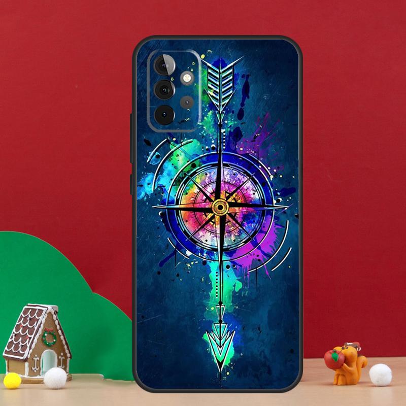 World Map Compass Nautical Case For Samsung Galaxy A17 A06 A16 A56 A36 A54 A34 A14 A52 A32 A13 A23 A33 A53 A15 A35 A55