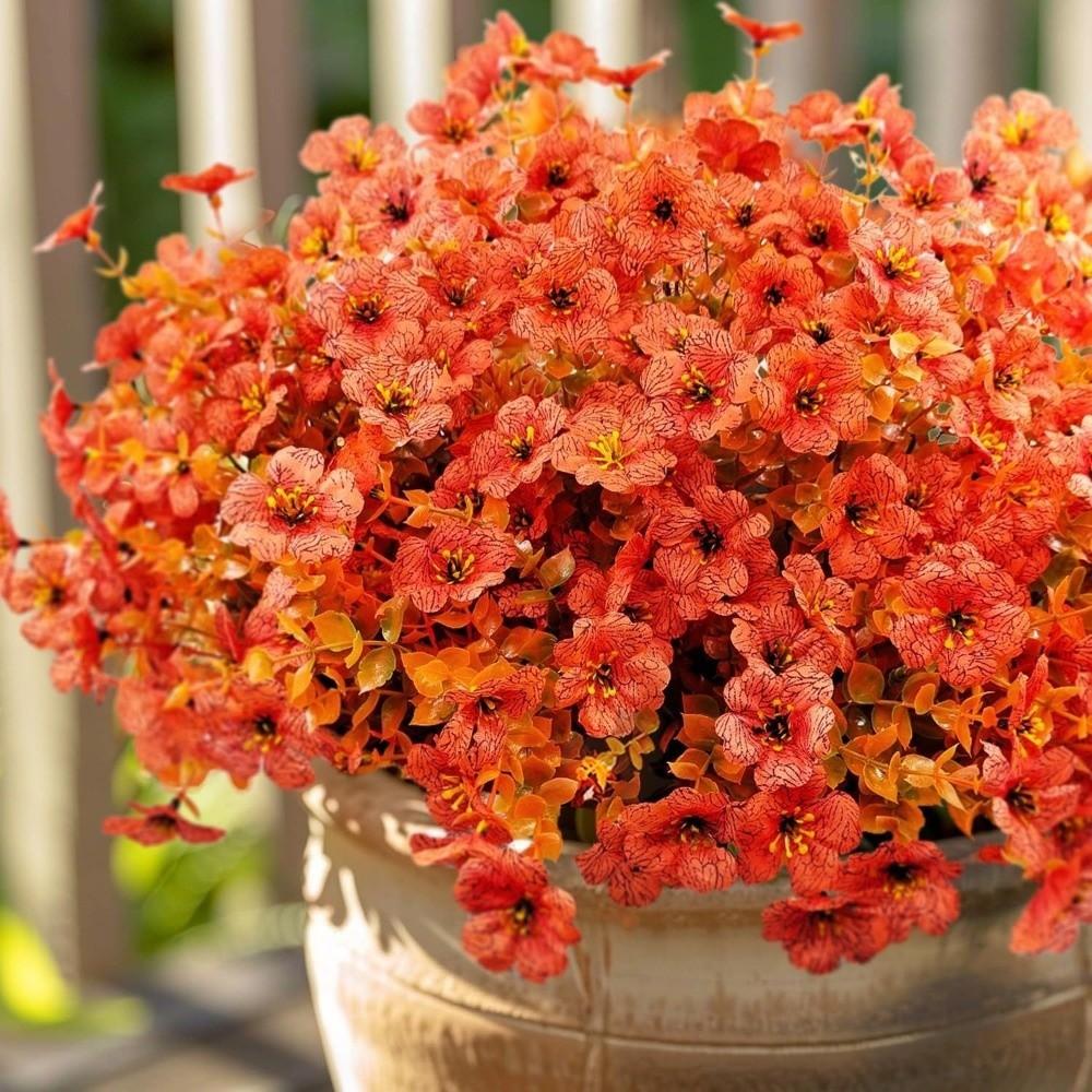 DIY Floral Eucalyptus Flower Bouquet Fake Plants Simulated Violet Bouquet  Valentine's Day Gift