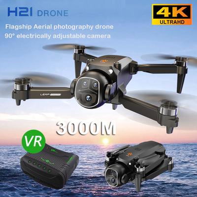 New Model H21VR Drone 8K HD 4K Professional Camera 5G WIFI Brushless Motor Optical Flow Hover Quadcopter Dron Kid Toys Gifts