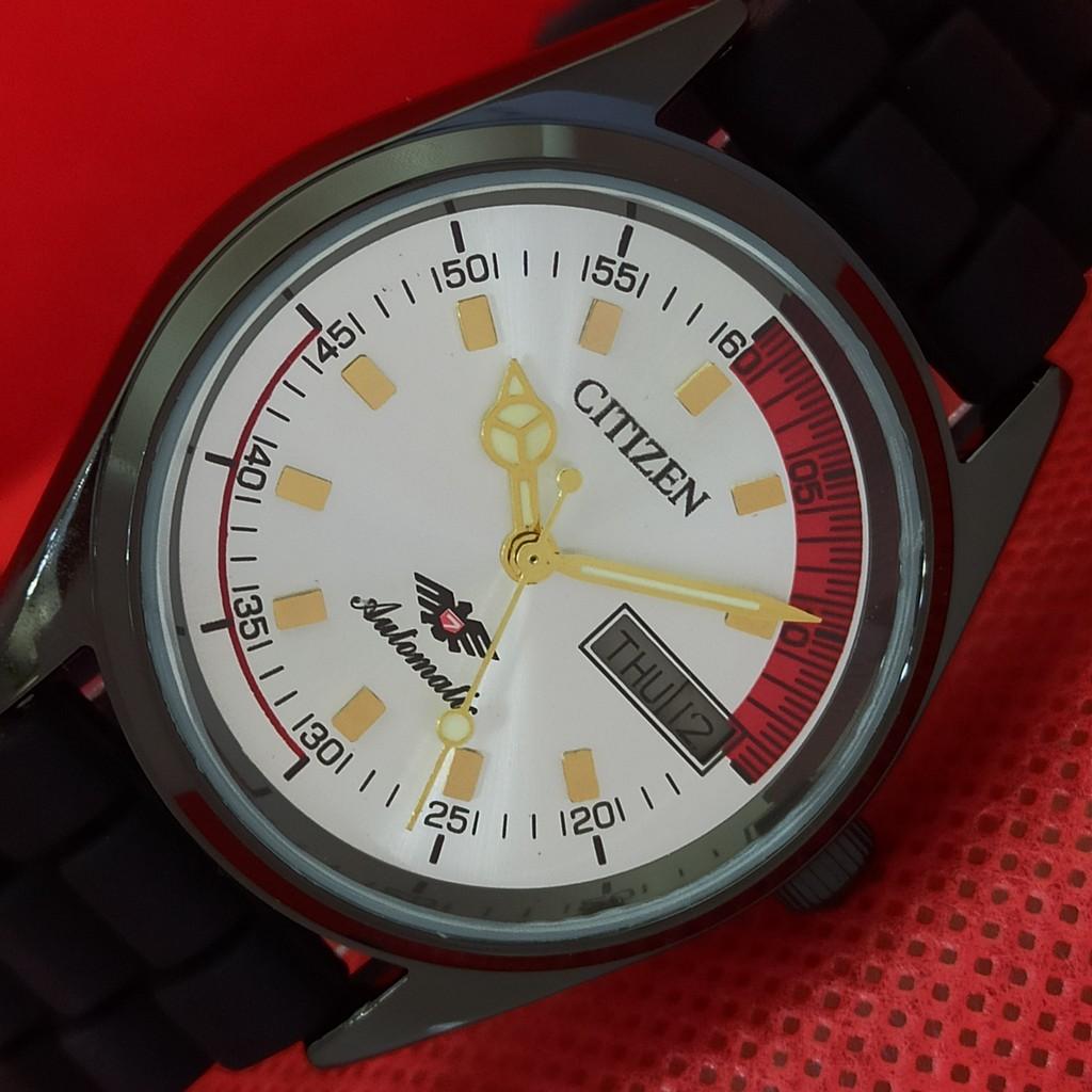 

REFURBISHED VINTAGE CITIZEN AUTO 8200 JAPAN MENS D/D SILVER WATCH 565a-a299508-9 SKU565a-a299508