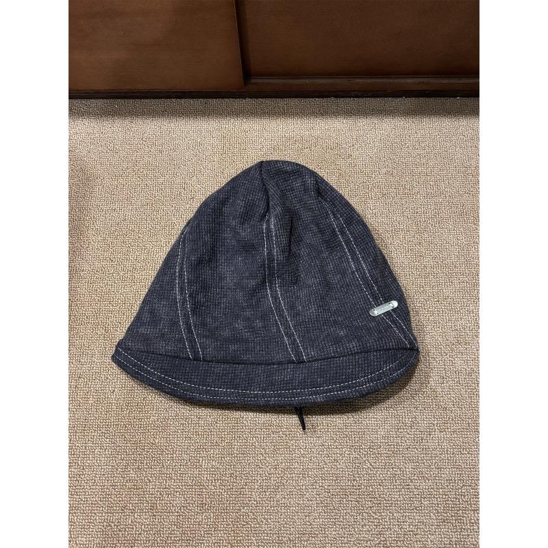New Retro Washing Cotton Cloth Cold Hat Covering Face Fisherman Hat Autumn and Winter Street Casual Versatile Pile Hats Men and Women Trendy