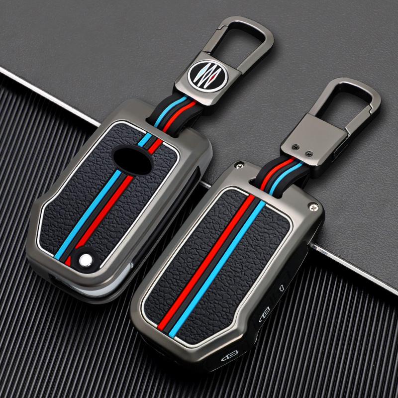 Interior Mouldings Zinc Alloy  Car Key Case Cover for KIA Ceed 2023 CD Forte 2018 2019 2021 Cerato 2019 K3 Gt Seltos Sportage 20