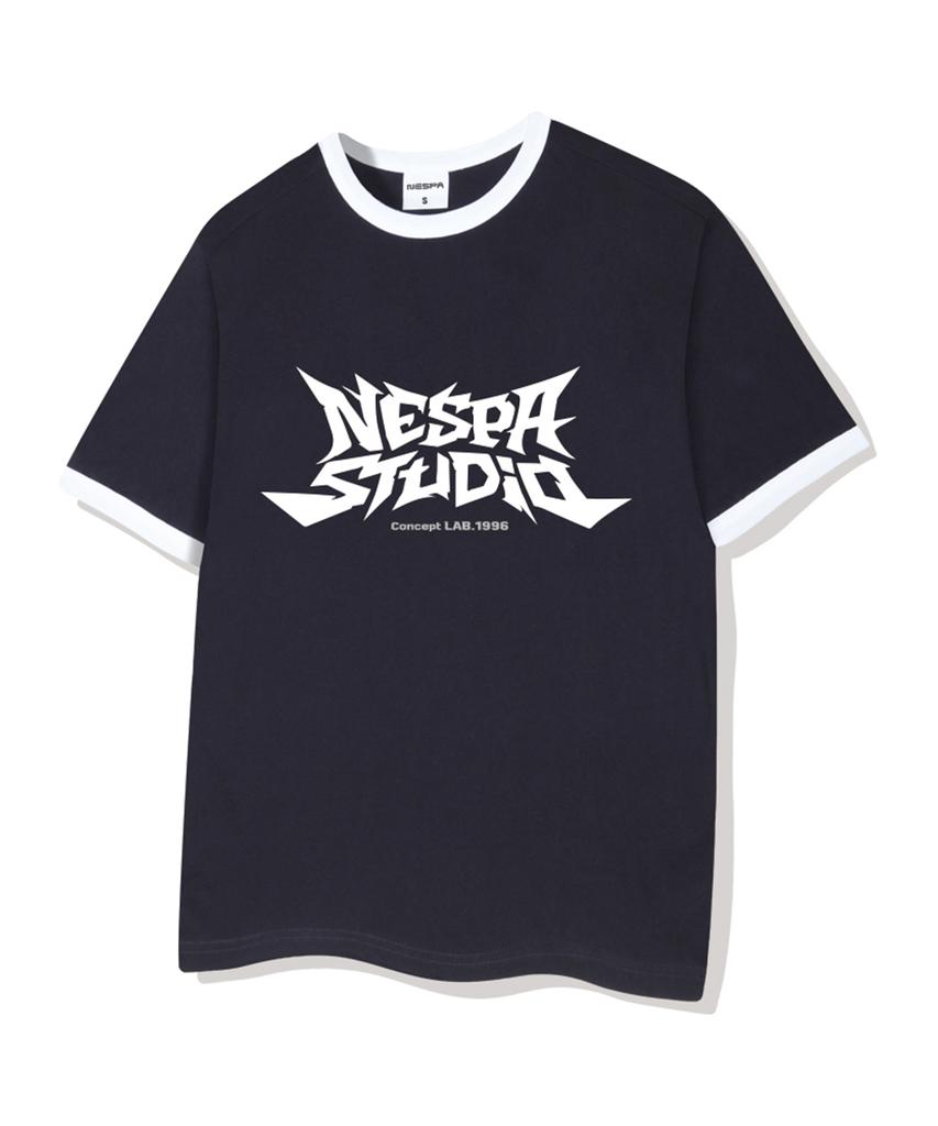 Neseupaseutyudio Studio Core Ringer Loose Fit Short Sleeve T-Shirt 4 Colors [Nsse_4002]