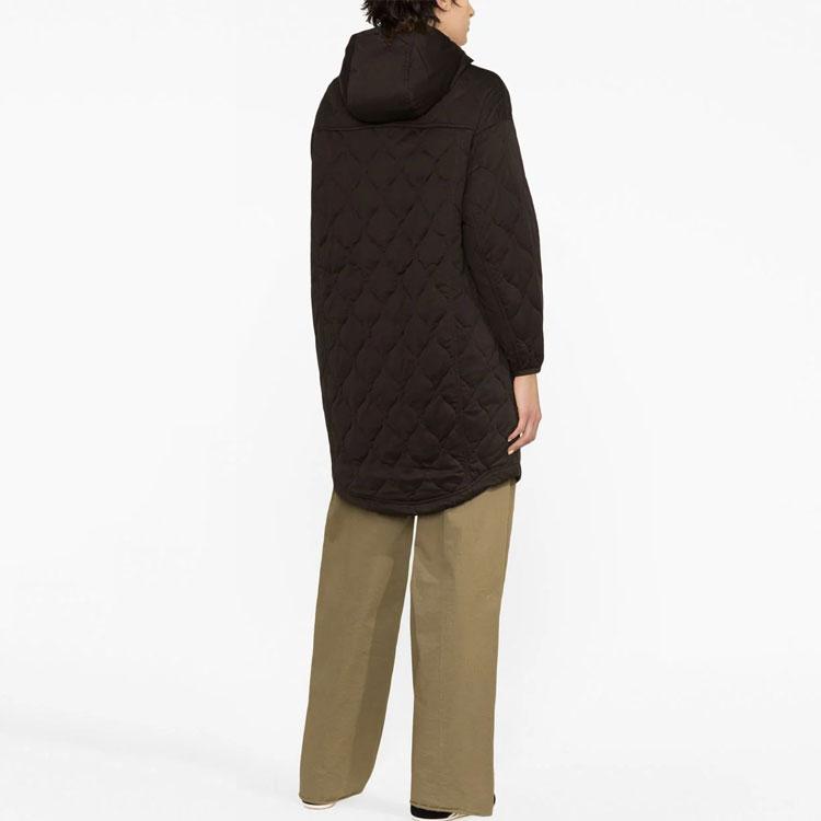 Polo Ralph Lauren SS23 Solid Color Hooded Casual Parka Women Outerwear Chocolate 284890472-001