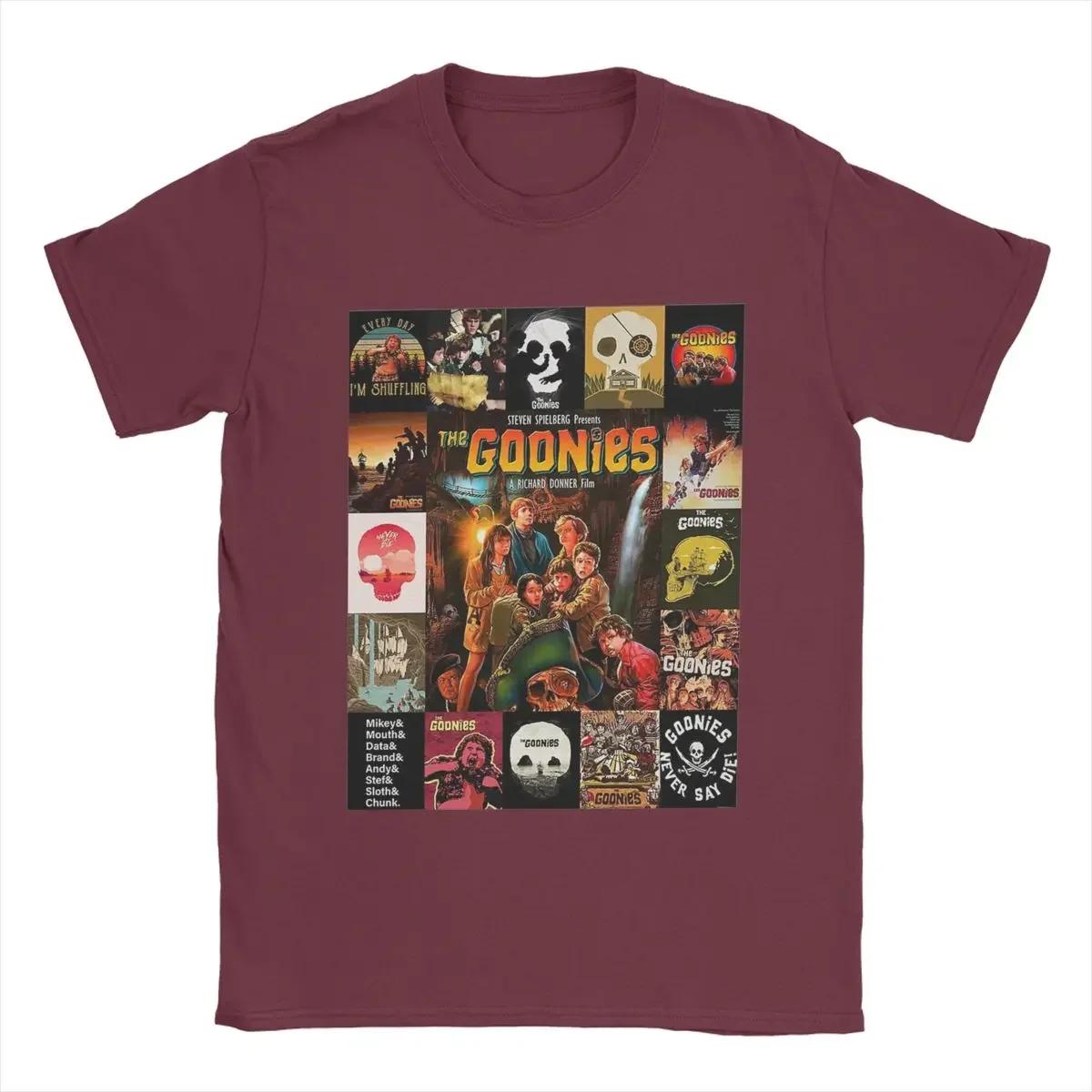 

Awesome Goonies Classic Movie T-Shirts Men Round Collar 100% Cotton T Shirts Short Sleeve Tees Original Clothes#Color(3) XXXXXL