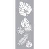 Decorative Stencil 15x40 Cm Tropical