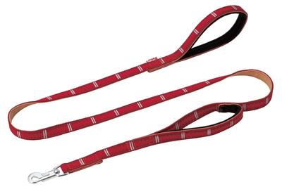 Petio Pet Leash BASIC PLUS Rhombus Lead Red For Large Dogs L Size