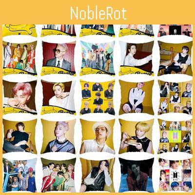 Boys Bts Bangtan Cushion Cover Decorative Soft Pillow Case Sofa Car Throw Cover