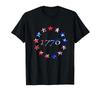 13 Star Flag Betsy Ross Distressed American Flag 1776 Women Kids Men T-Shirt