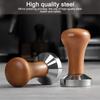 Espresso Tamper 51mm Wooden Handle Coffee Tamper Household Coffee Tampers Accessories Tools For 51mm Portafilters