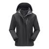 Autumn and Winter Style Jacket, Windproof and Waterproof Jacket, Three-in-one Removable Gold Mink Velvet Liner, Warm Mountaineering Jacket