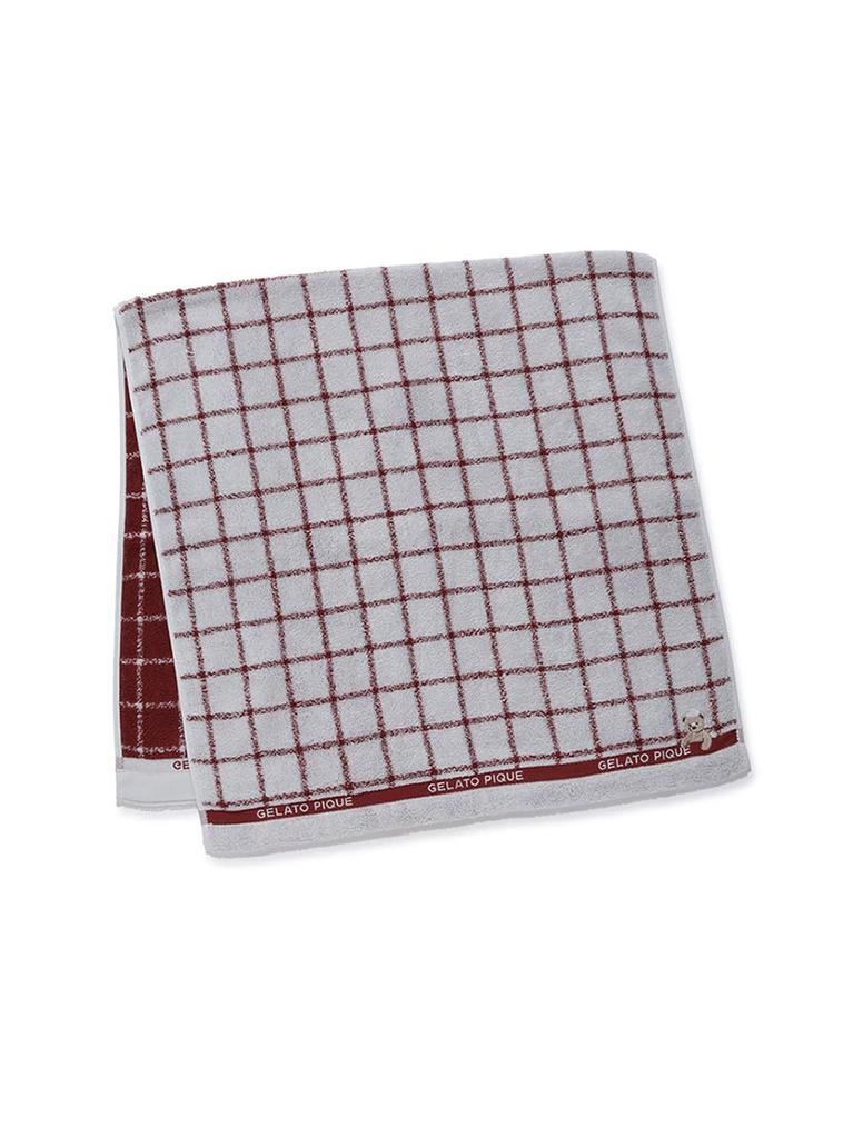 Gelato Pique Bear Bath Towel PWGG254554REDF