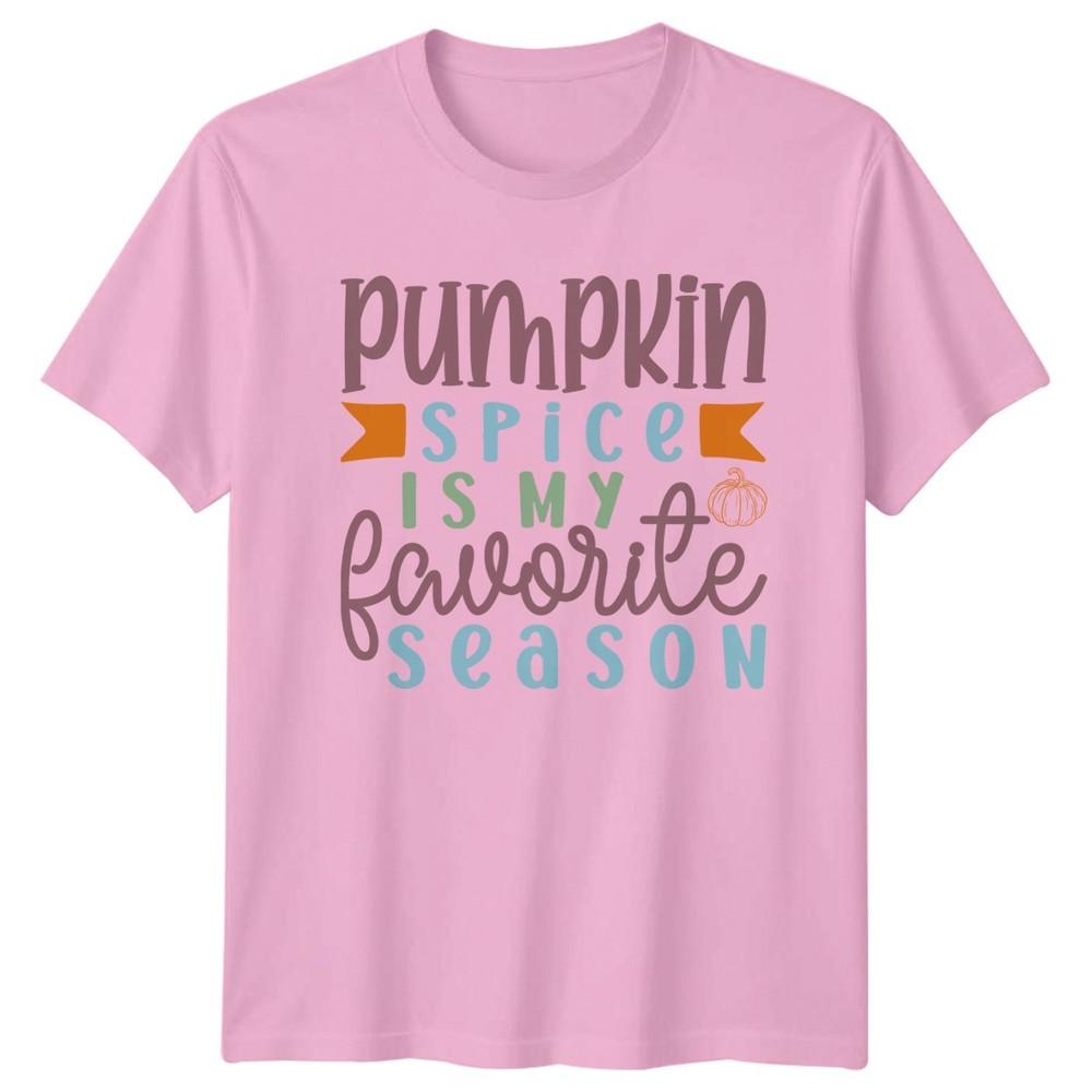 Pumpkin Spice Is My Favorite Unisex TShirt Autumn Birthday Gift For Him And Her