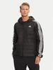 Winter Jacket Essentials 3-Stripes Insulated Jacket Black