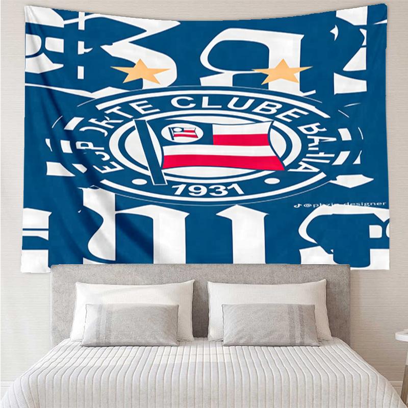 1PC Fc Crest Design Printed Tapestry Room Decoration Wall Hanging for Living Room Bedroom, dormitory, Birthday and Christmas gifts