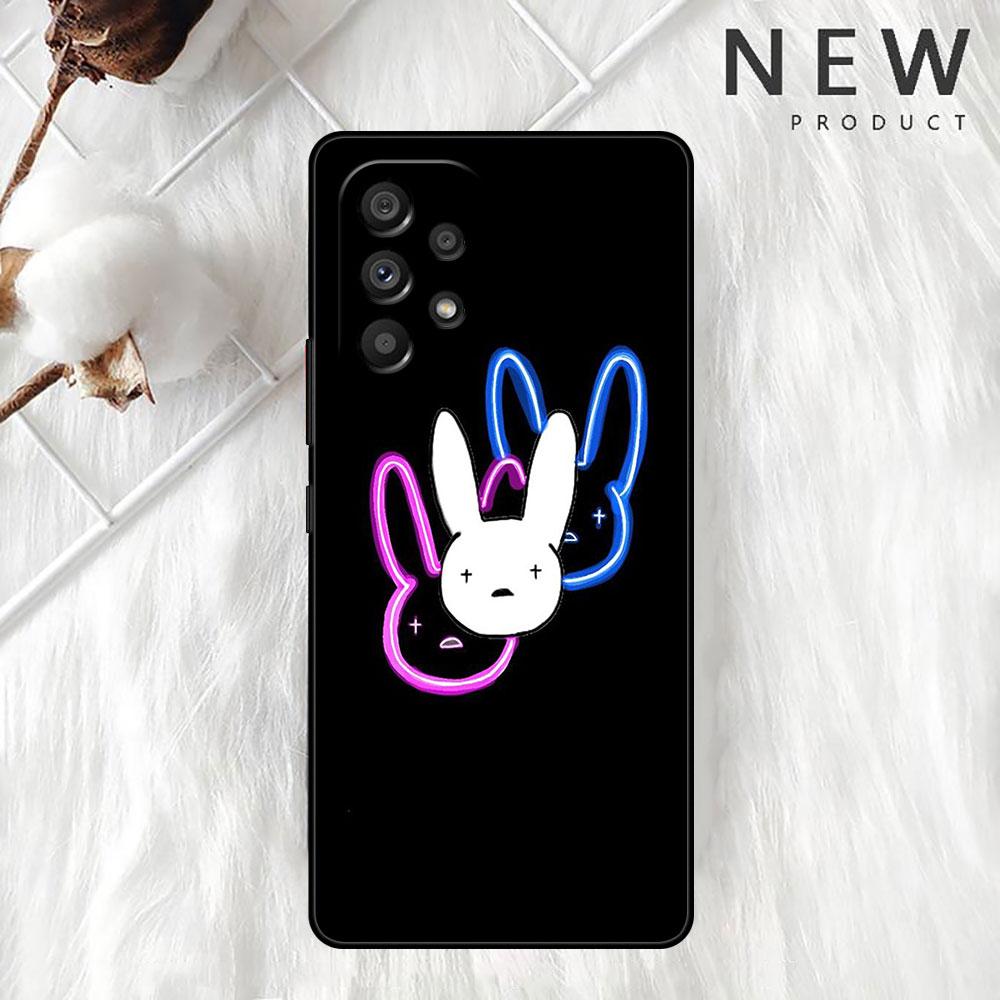 Anime Bad Bunny Cover For Samsung Galaxy A52 A12 A51 A32 A21s A71 A32 5G A12 A22 A53 A31 A13 A72 A02s A41 A03 A04 Phone Cover