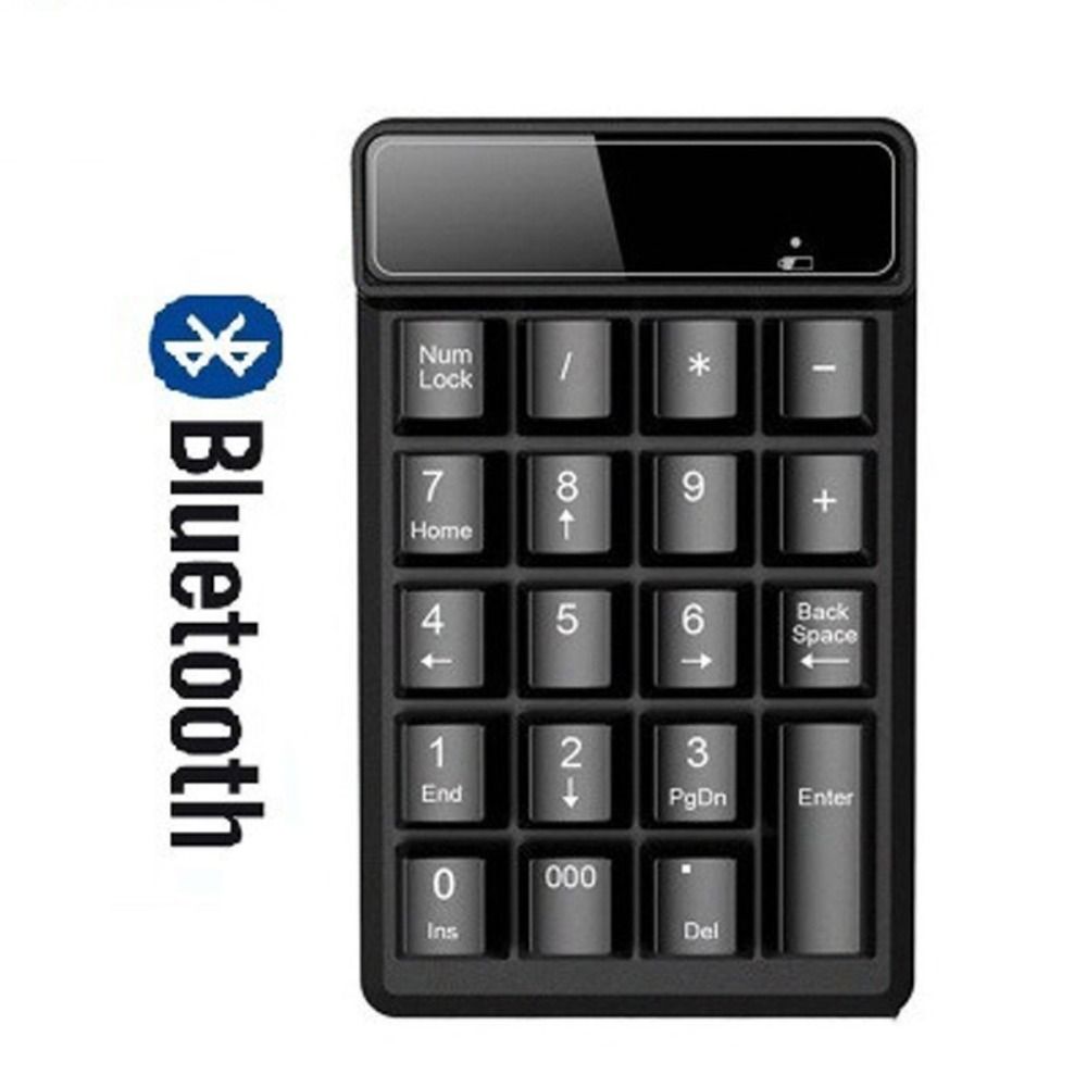 Mechanical Feel 2.4G Wireless Numeric Keyboard Wired Keyboard Mini USB Numeric Keypad  Notebook