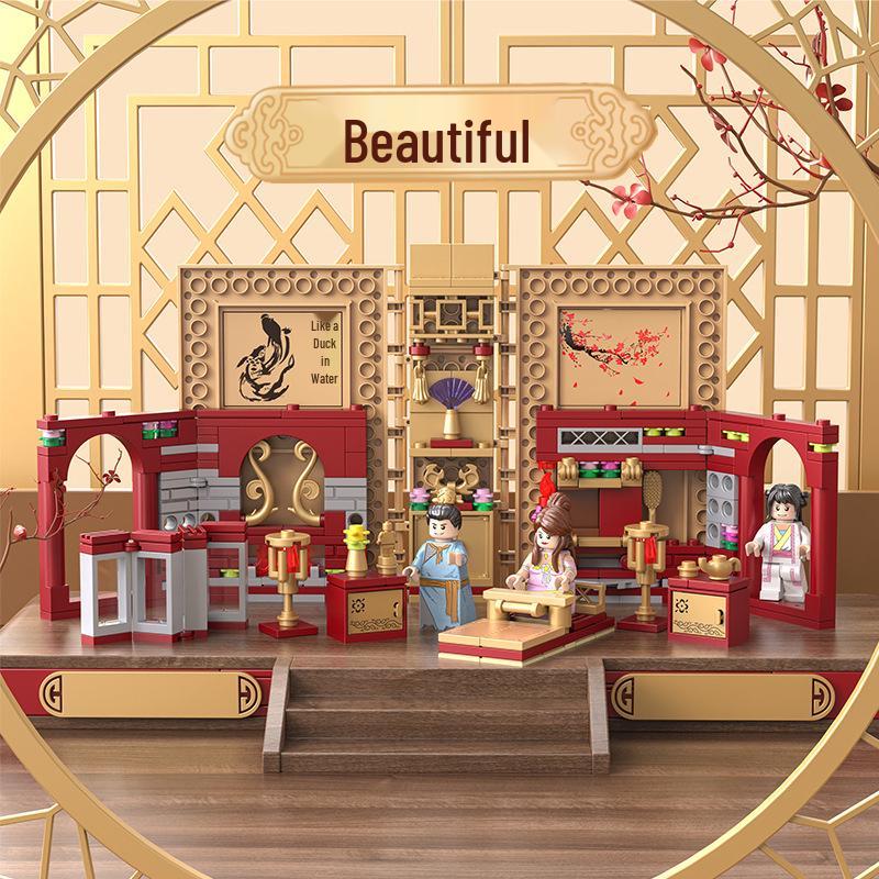 Diku 20506 Three Kingdoms Hero Building Blocks Set: Boys' Assembly Toy & Storybook - Perfect Children's Day Gift