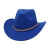 Solider und Western Cowboyhut Filzhut Wollzylinder Hut Vintage Ethnischer Hut