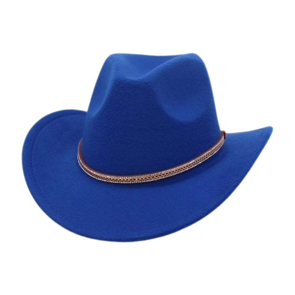Solider und Western Cowboyhut Filzhut Wollzylinder Hut Vintage Ethnischer Hut