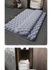 Memory Foam Quick-Dry Bath Mat - Absorbent Floor Mat for Shower, Bathroom, or Entrance.