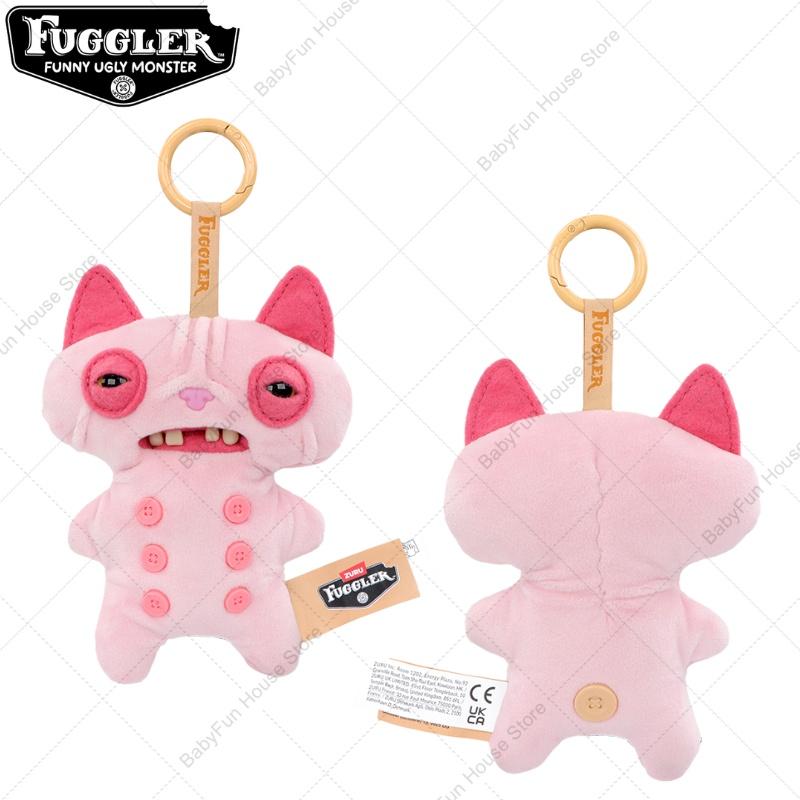 Fuggler Funny Ugly Teeth Monster Plush Toys Keychains Fugglers Alley Cats Care Bears Kawaii Pendants Peluche Dolls Gift
