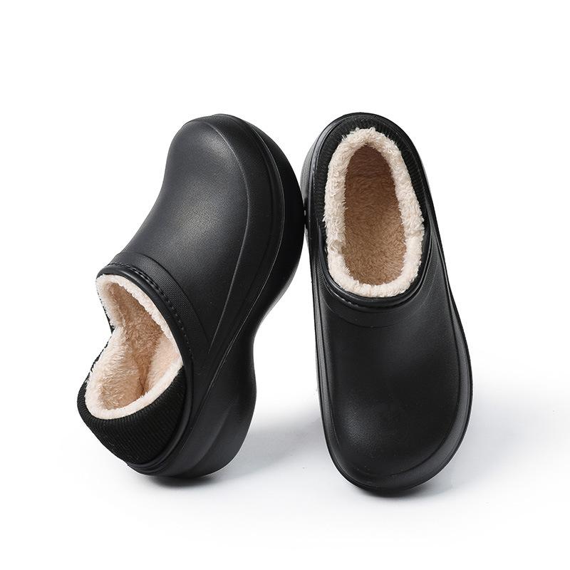

Outer wear bag heel cotton shoes women s warm can be light, comfortable and soft new slippers winter home cotton slippers women 40-41