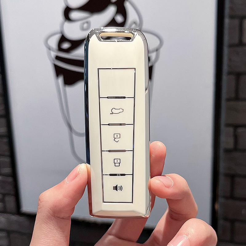 Applicable to Great Wall Wey Key Cover Mocha MacchiatoWEYCarVV6/VV7/VV5Car Tank300Bag buckle