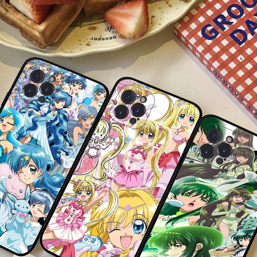 M-Mermaid Melody Pichi For Iphone 17 16 15 14 11 12 13 Pro Max Plus Case Cute Art Phone Cover