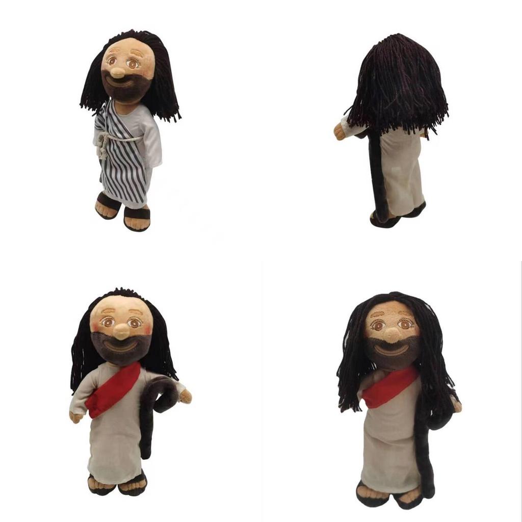 Jesus Charakter Plüschpuppe Hochwertige PP Baumwollfüllung 32 cm Höhe Mehrere Farben