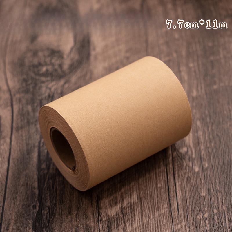 

1PC retro note splint can be hung roll paper note no sticky ins wind wood board note book blank note book